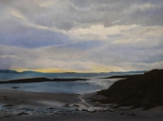 Arisaig-Sunset-pastel.