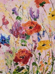 Bold-flowers-with-acrylic-and-palette-knife-4